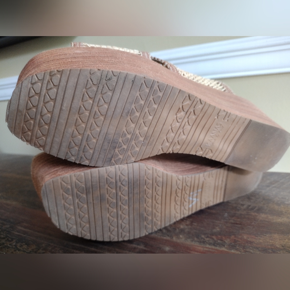Kaanas Formentera Open Weave Platform Sandals Size 9 - Picture 6 of 7